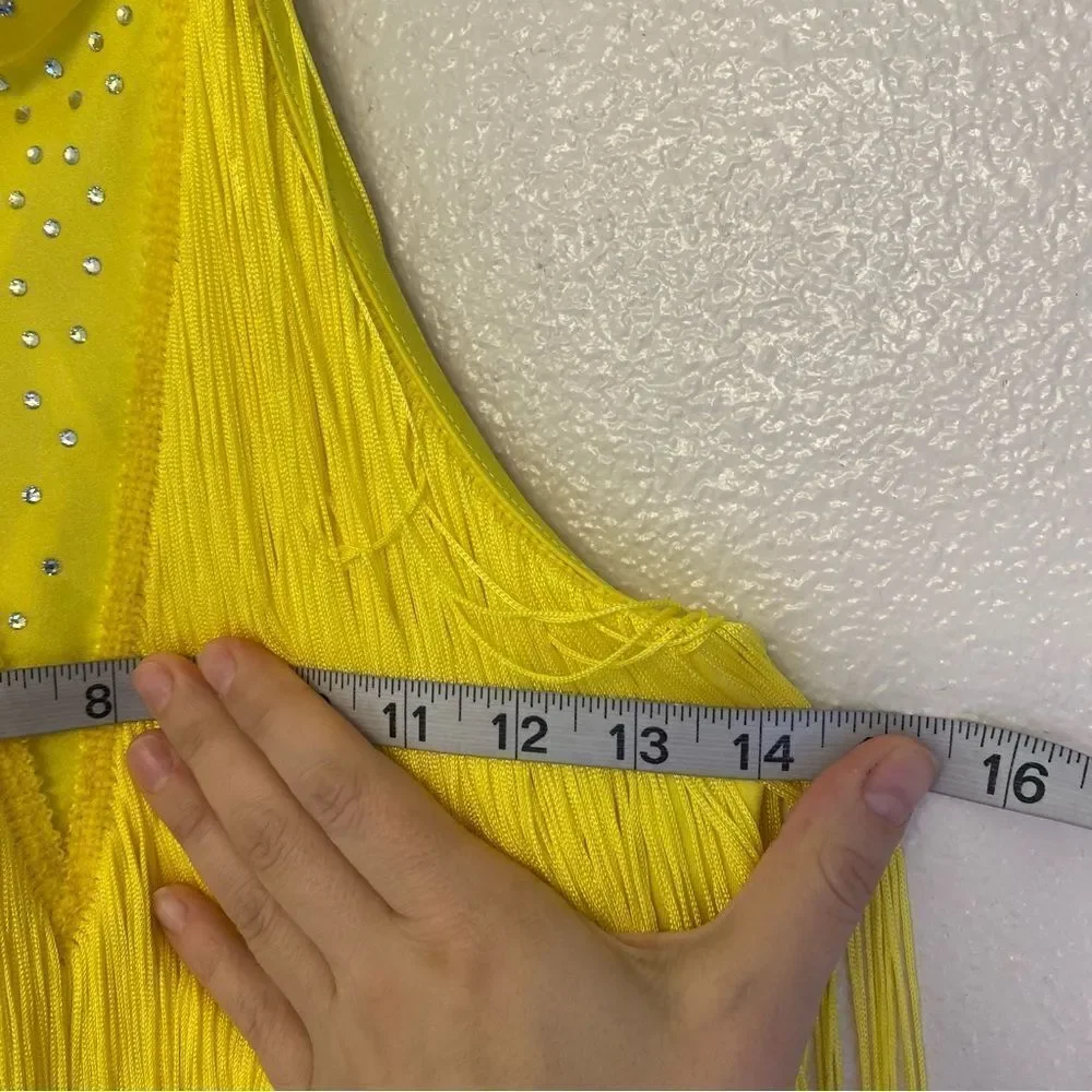 Weissman dance costume yellow